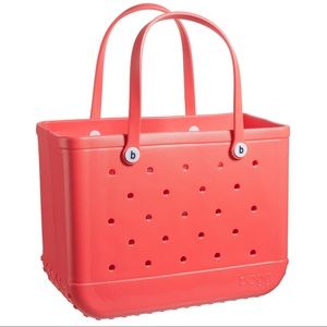Large Coral Bogg Bag